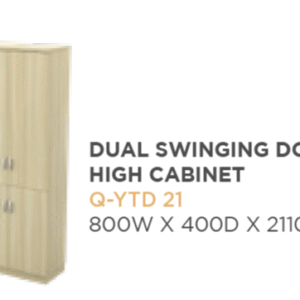 SF-DUAL SWINGING DOOR HIGH CABINET Q-YTD 21