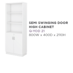 SF-SEMI SWINGING DOOR HIGH CABINET Q-YOD 21