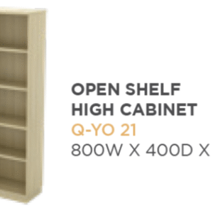 SF-OPEN SHELF HIGH CABINET Q-YO 21