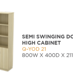 SEMI SWINGING DOOR HIGH CABINET Q-YOD 21